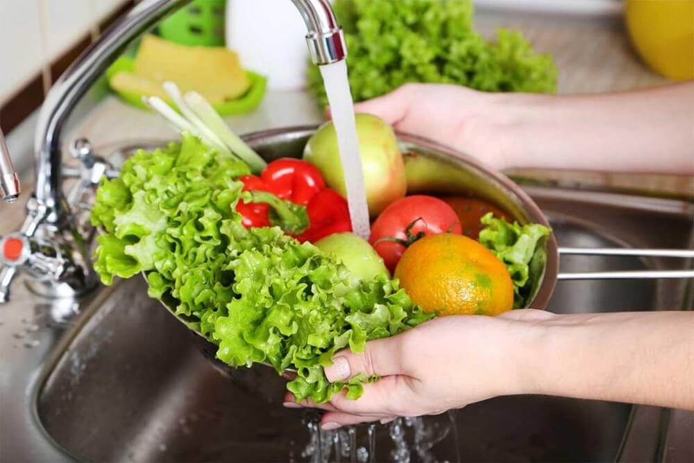 Rửa đúng cách sẽ giúp tăng thời gian bảo quản thực phẩm trong mùa dịch
