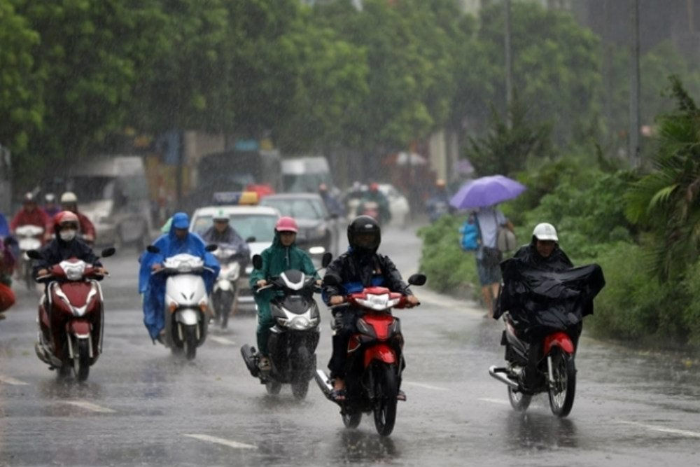 Thời tiết ngày 11/8: Hà Nội tiếp tục mưa to trên diện rộng và mát mẻ đến hết ngày 12/8