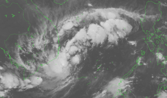Tin khẩn cấp: Áp thấp nhiệt đới áp sát vùng biển Khánh Hòa - Ninh Thuận